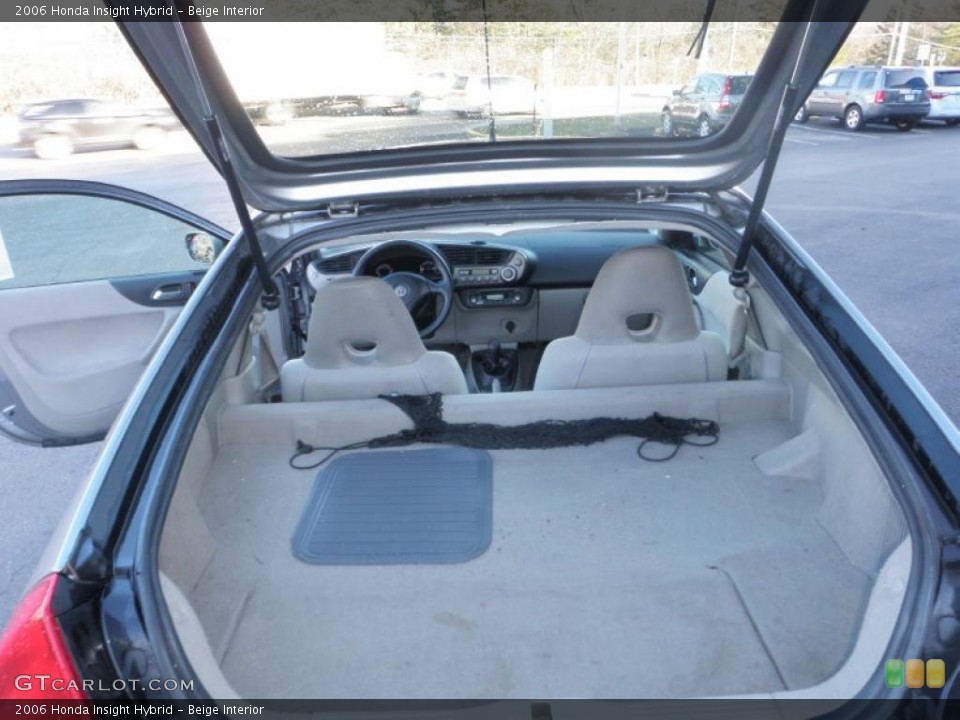 Beige Interior Trunk for the 2006 Honda Insight Hybrid #46129621