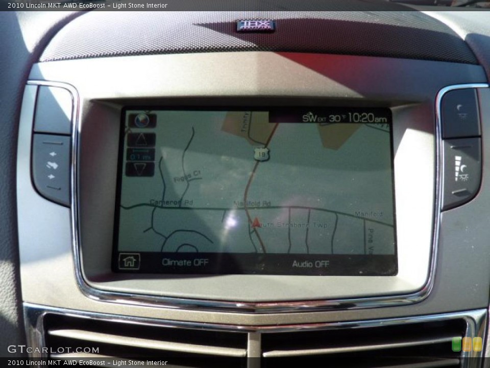 Light Stone Interior Navigation for the 2010 Lincoln MKT AWD EcoBoost #46129891