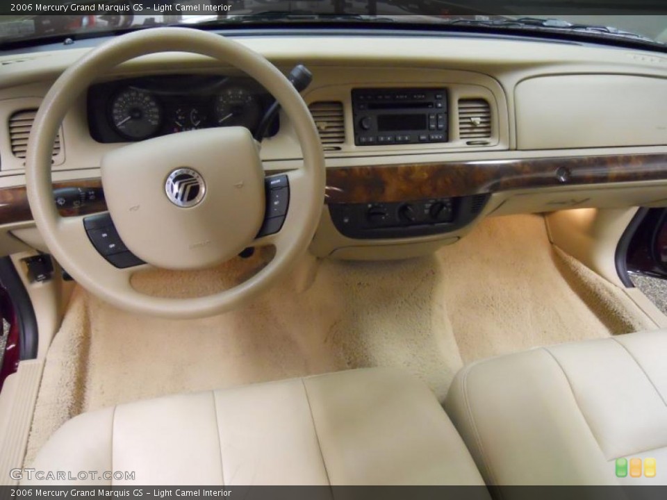 Light Camel Interior Dashboard for the 2006 Mercury Grand Marquis GS #46131679
