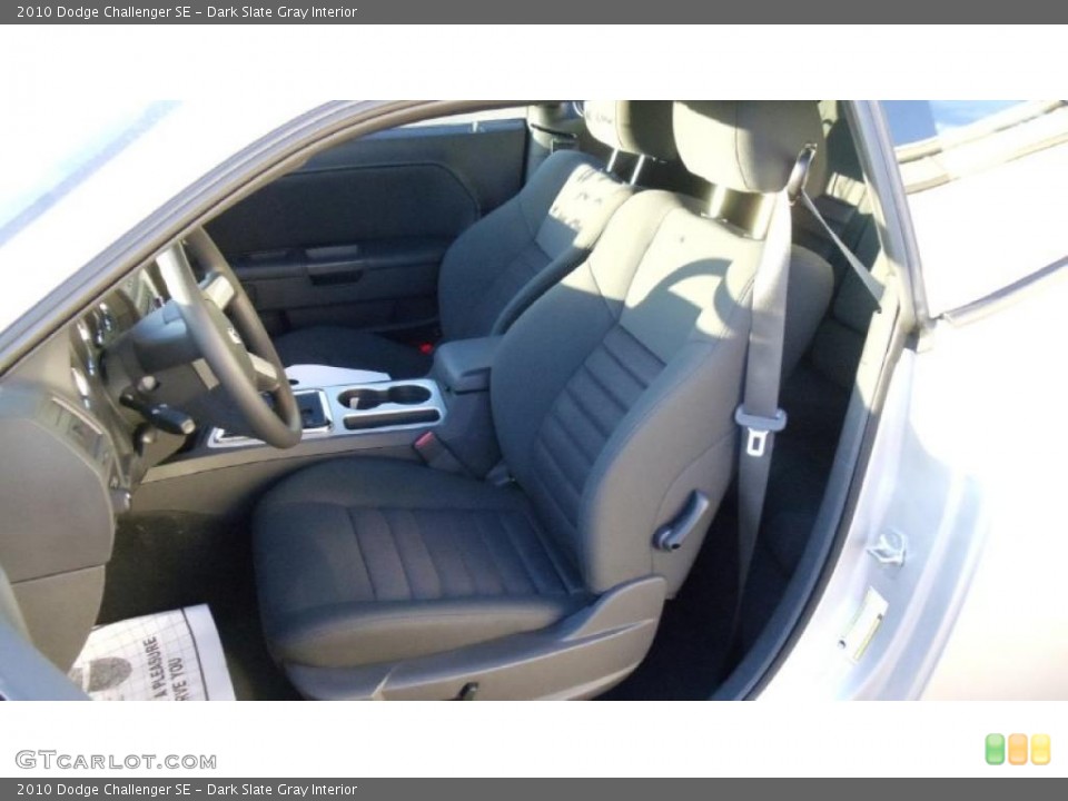 Dark Slate Gray Interior Photo for the 2010 Dodge Challenger SE #46131742