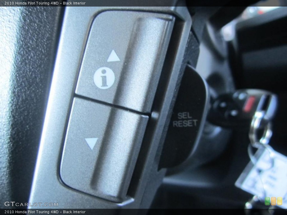 Black Interior Controls for the 2010 Honda Pilot Touring 4WD #46133182