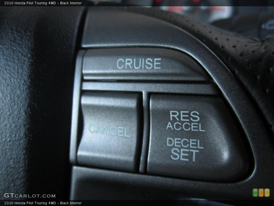 Black Interior Controls for the 2010 Honda Pilot Touring 4WD #46133203