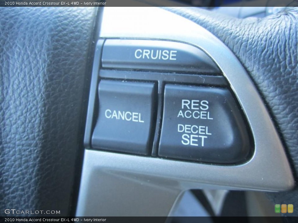 Ivory Interior Controls for the 2010 Honda Accord Crosstour EX-L 4WD #46134406