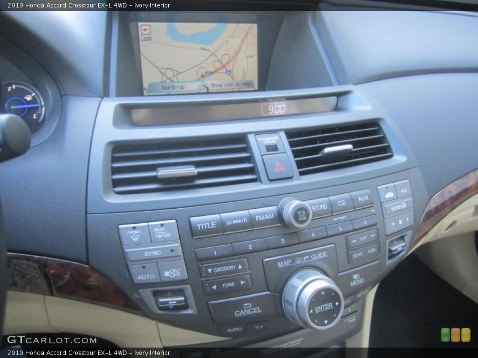 Ivory Interior Controls for the 2010 Honda Accord Crosstour EX-L 4WD #46134415