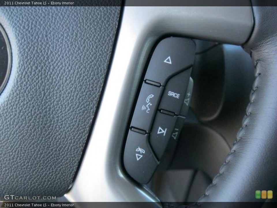Ebony Interior Controls for the 2011 Chevrolet Tahoe LS #46134547