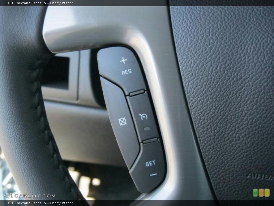Ebony Interior Controls for the 2011 Chevrolet Tahoe LS #46134556