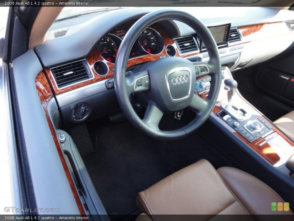 Amaretto Interior Photo for the 2008 Audi A8 L 4.2 quattro #46135615