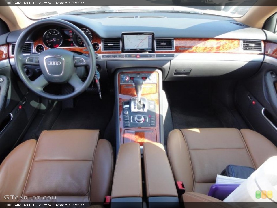 Amaretto Interior Dashboard for the 2008 Audi A8 L 4.2 quattro #46135981