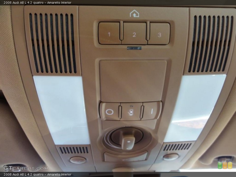 Amaretto Interior Controls for the 2008 Audi A8 L 4.2 quattro #46136500