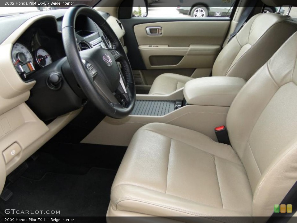 Beige Interior Photo for the 2009 Honda Pilot EX-L #46137490