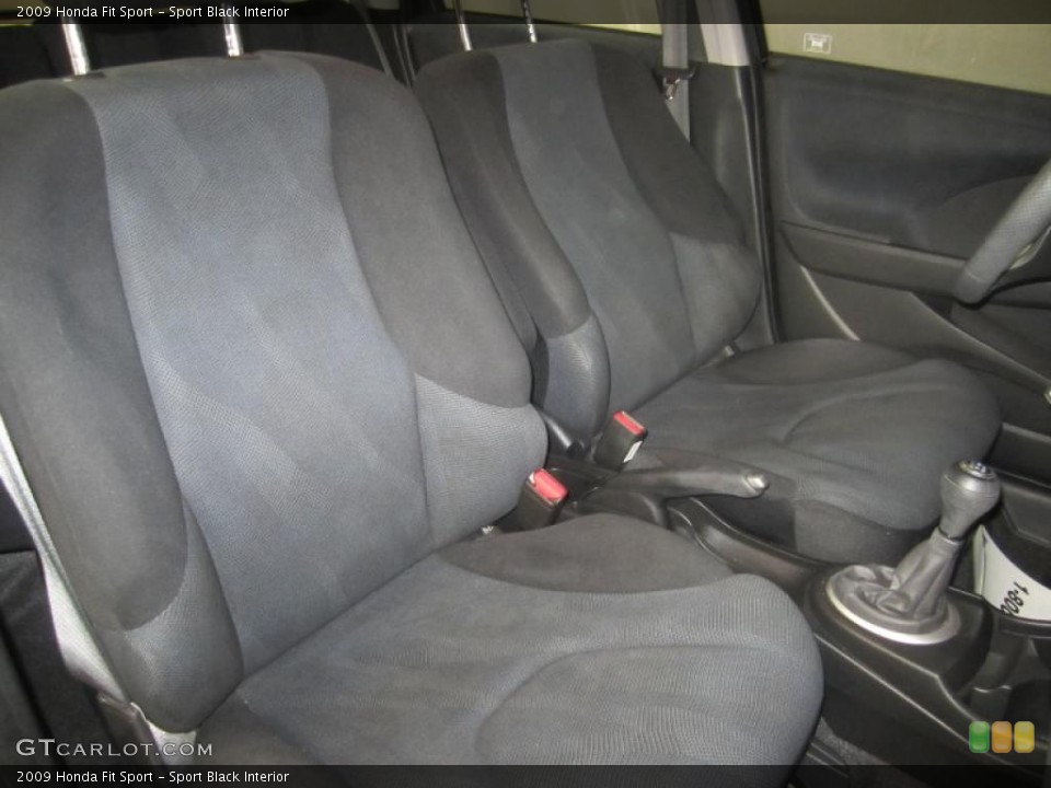 Sport Black Interior Photo for the 2009 Honda Fit Sport #46137604