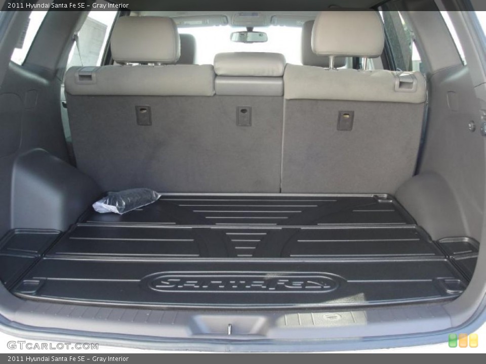 Gray Interior Trunk for the 2011 Hyundai Santa Fe SE #46137711
