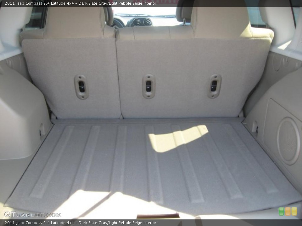 Dark Slate Gray/Light Pebble Beige Interior Trunk for the 2011 Jeep Compass 2.4 Latitude 4x4 #46137934