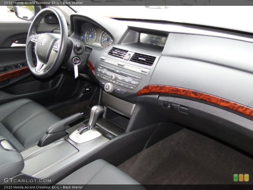 Black Interior Dashboard for the 2010 Honda Accord Crosstour EX-L #46138525