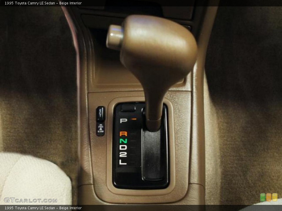 Beige Interior Transmission for the 1995 Toyota Camry LE Sedan #46138903