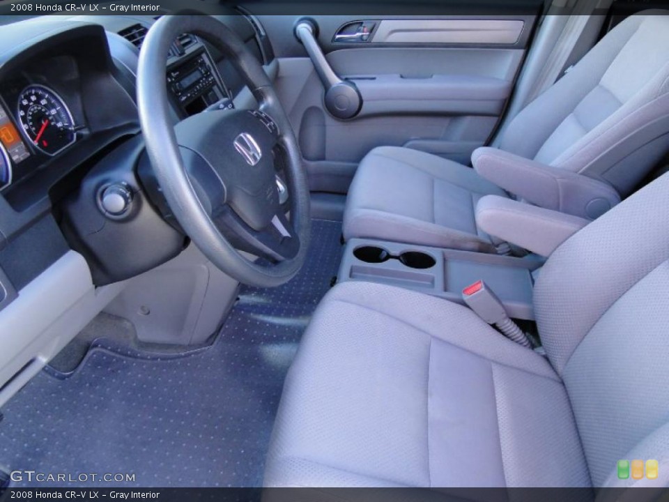 Gray Interior Photo for the 2008 Honda CR-V LX #46139827