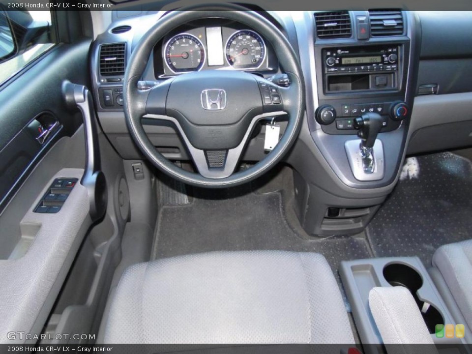 Gray Interior Dashboard for the 2008 Honda CR-V LX #46139908