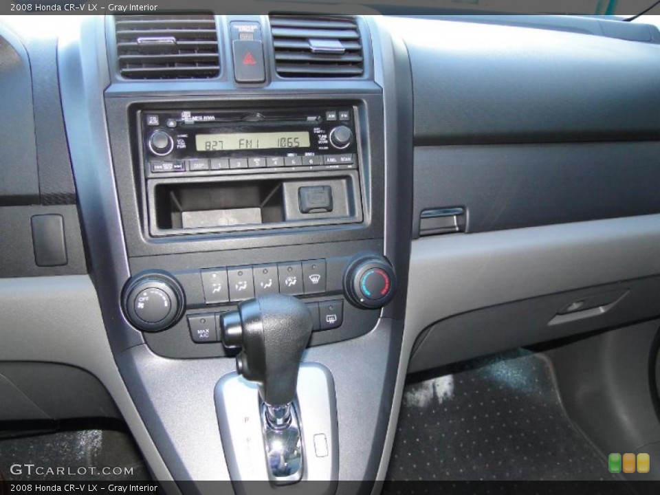 Gray Interior Controls for the 2008 Honda CR-V LX #46139920