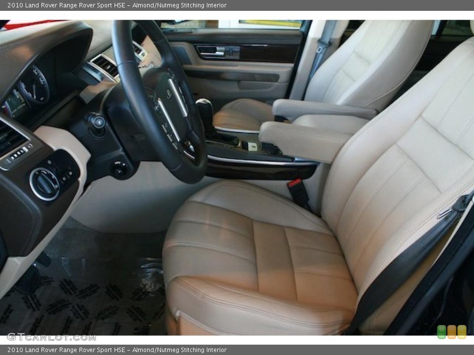 Almond/Nutmeg Stitching Interior Photo for the 2010 Land Rover Range Rover Sport HSE #46140394