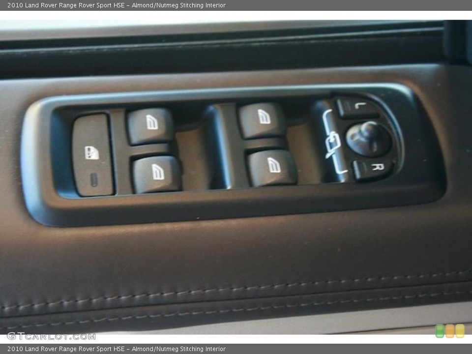 Almond/Nutmeg Stitching Interior Controls for the 2010 Land Rover Range Rover Sport HSE #46140514