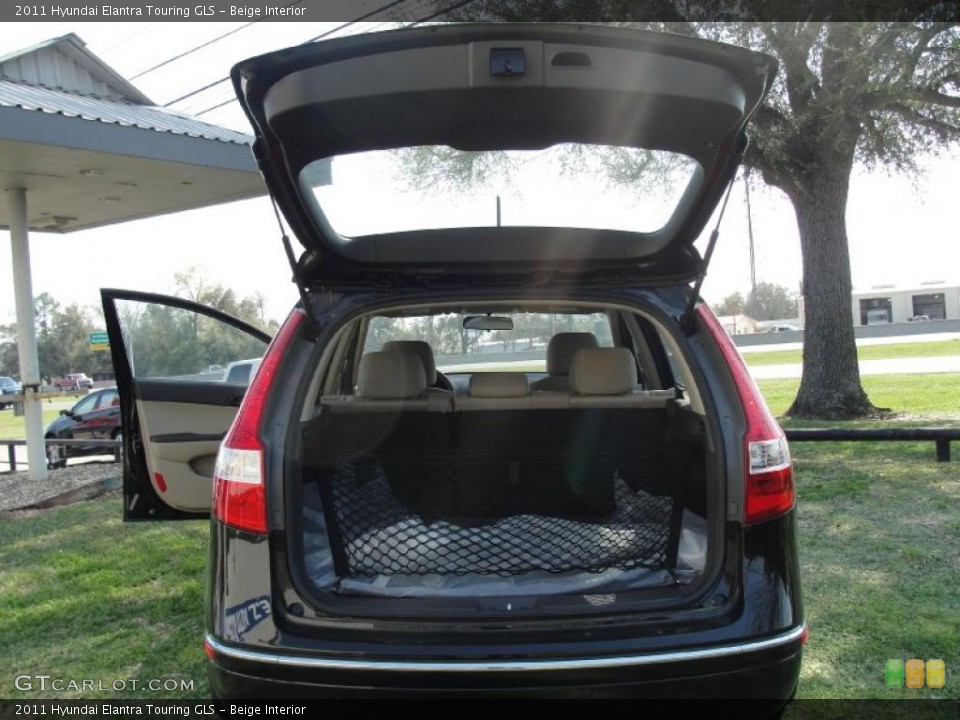 Beige Interior Trunk for the 2011 Hyundai Elantra Touring GLS #46141345