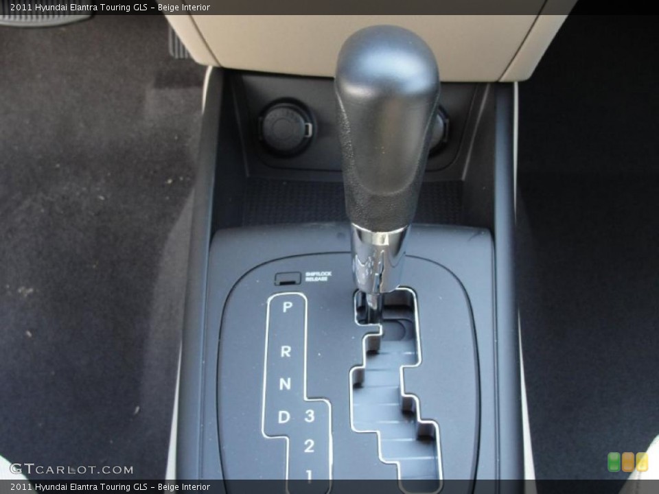 Beige Interior Transmission for the 2011 Hyundai Elantra Touring GLS #46141456