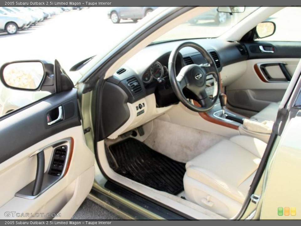 Taupe Interior Photo for the 2005 Subaru Outback 2.5i Limited Wagon #46142209
