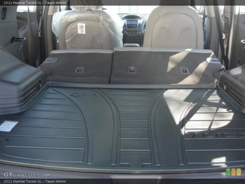 Taupe Interior Trunk for the 2011 Hyundai Tucson GL #46142518