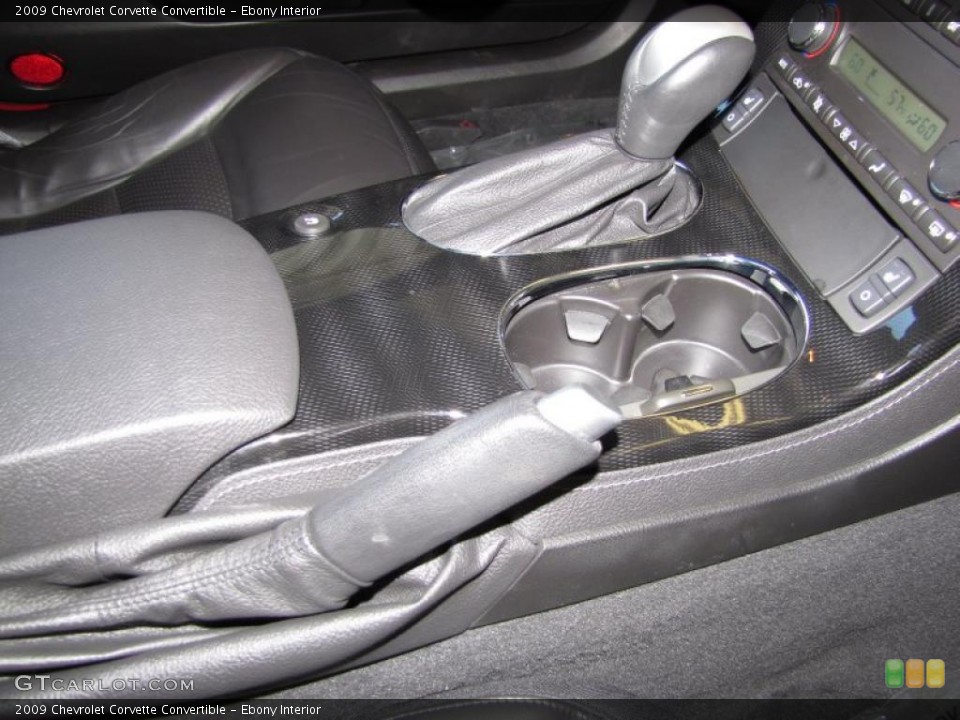 Ebony Interior Transmission for the 2009 Chevrolet Corvette Convertible #46143313