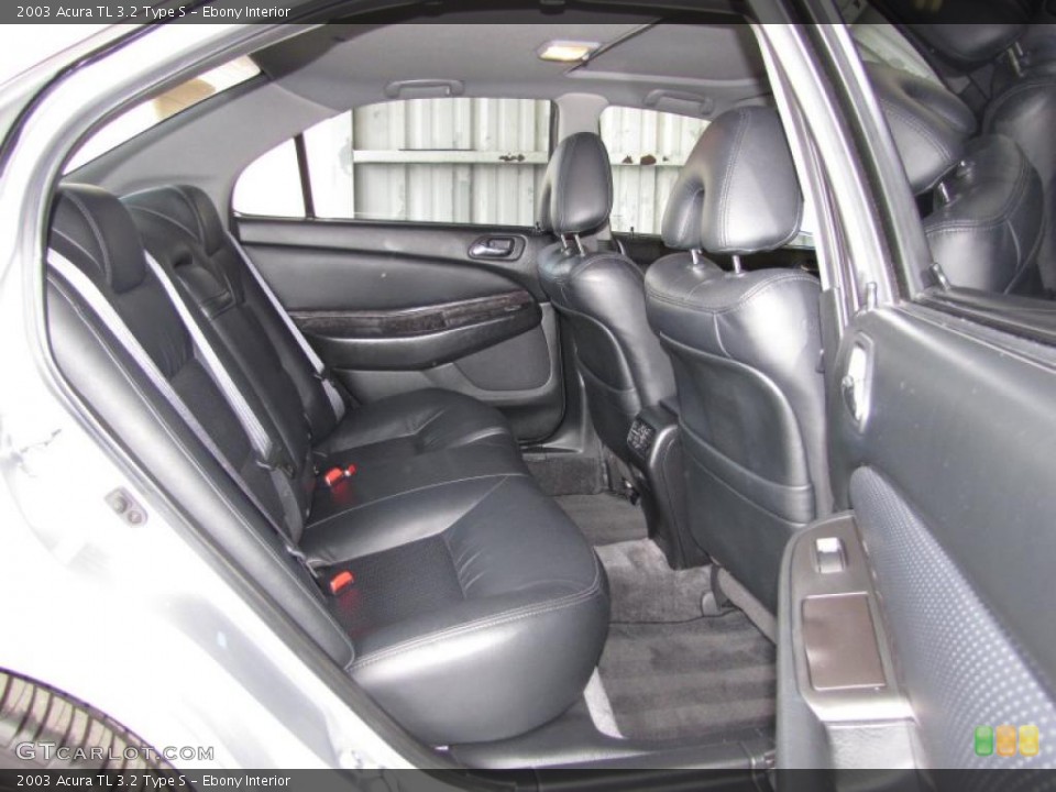 Ebony Interior Photo for the 2003 Acura TL 3.2 Type S #46144504