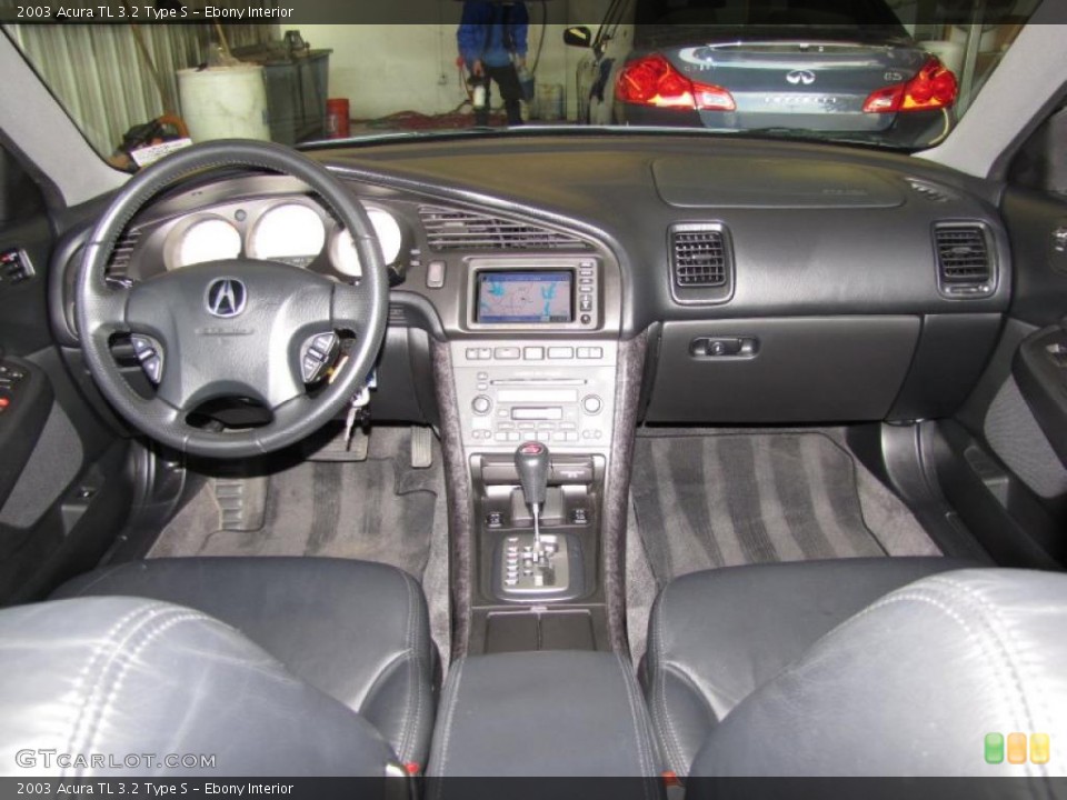 Ebony Interior Dashboard for the 2003 Acura TL 3.2 Type S #46144522
