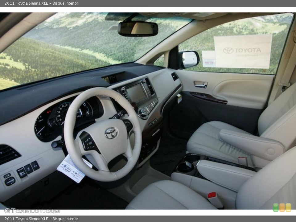 Bisque Interior Photo for the 2011 Toyota Sienna XLE #46145023