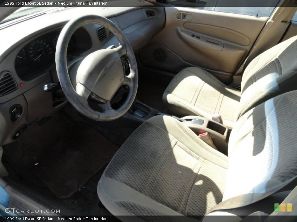 Medium Prairie Tan Interior Photo for the 1999 Ford Escort SE Sedan #46146071