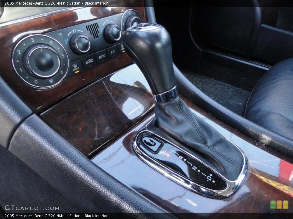 Black Interior Transmission for the 2005 Mercedes-Benz C 320 4Matic Sedan #46146704