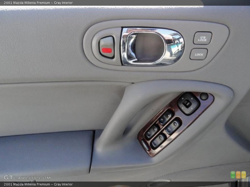 Gray Interior Controls for the 2001 Mazda Millenia Premium #46146809