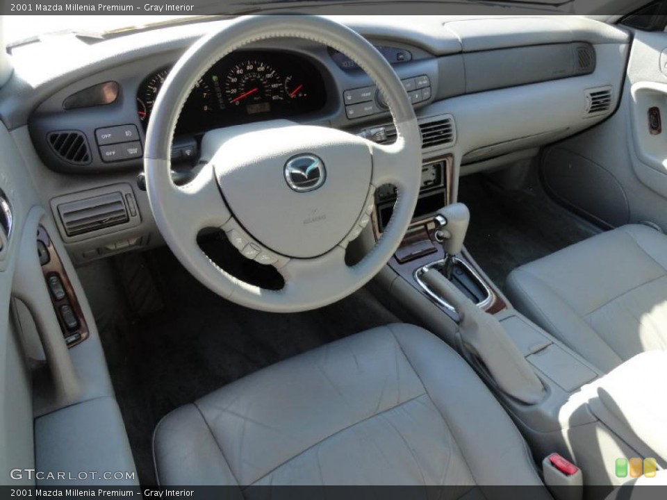 Gray Interior Prime Interior for the 2001 Mazda Millenia Premium #46146833