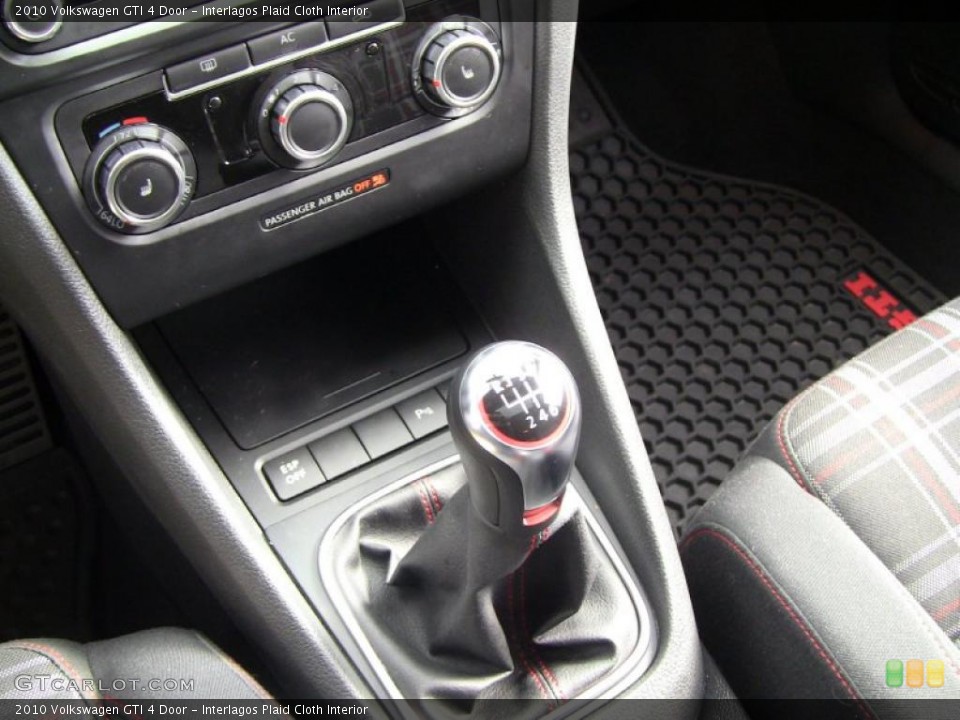 Interlagos Plaid Cloth Interior Transmission for the 2010 Volkswagen GTI 4 Door #46148040