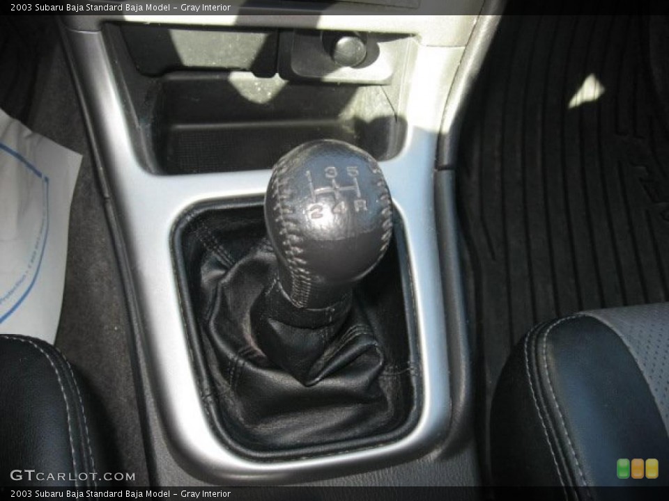 Gray Interior Transmission for the 2003 Subaru Baja  #46148208