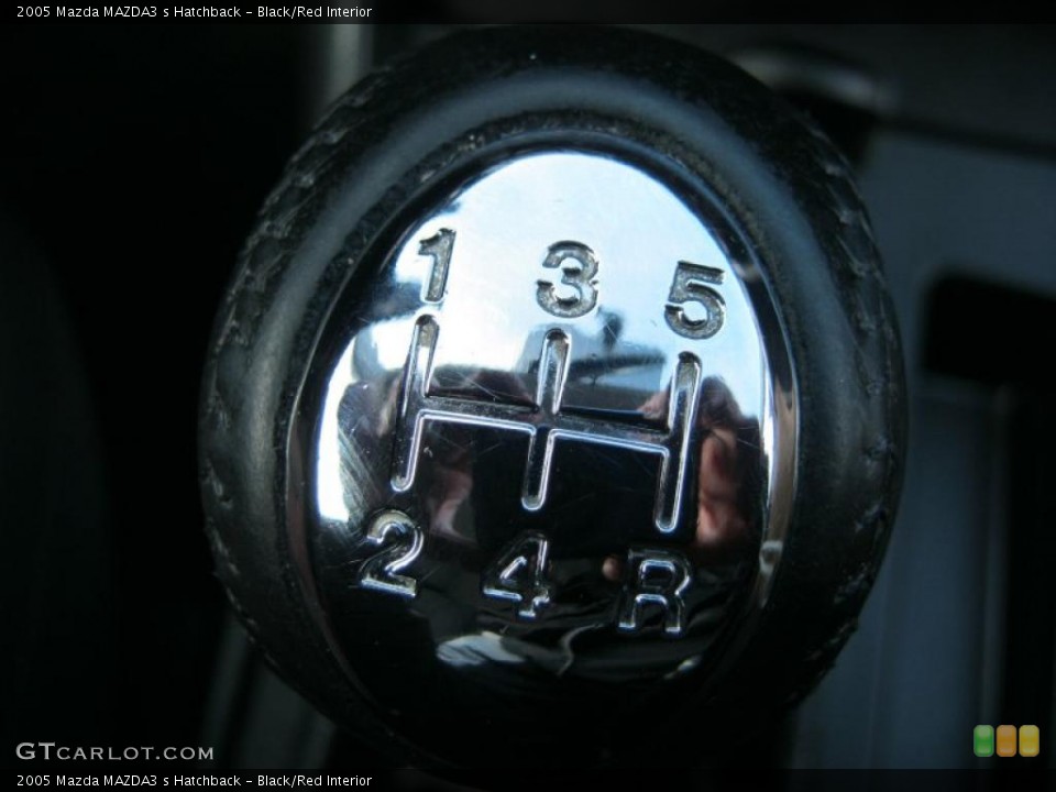Black/Red Interior Transmission for the 2005 Mazda MAZDA3 s Hatchback #46148454