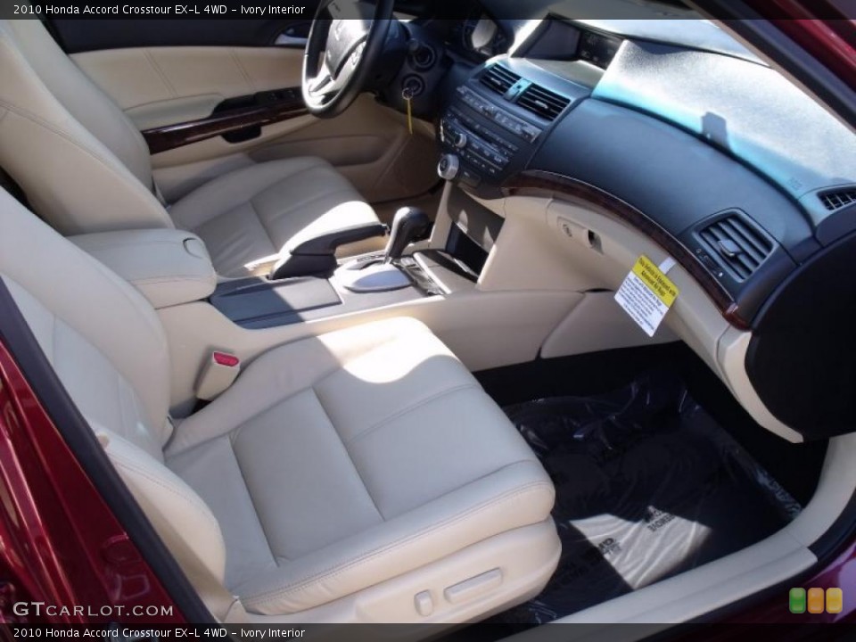 Ivory Interior Photo for the 2010 Honda Accord Crosstour EX-L 4WD #46148499