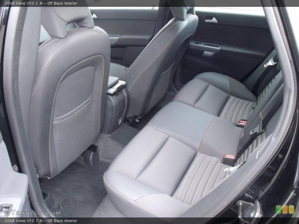Off Black Interior Photo for the 2008 Volvo V50 2.4i #46148922