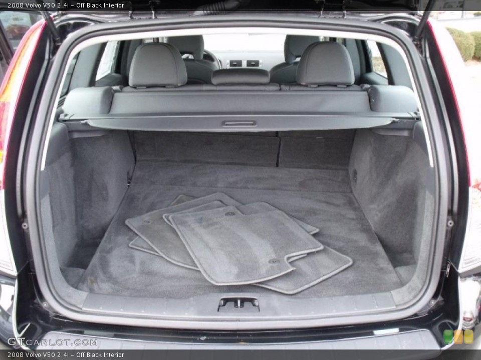 Off Black Interior Trunk for the 2008 Volvo V50 2.4i #46148955