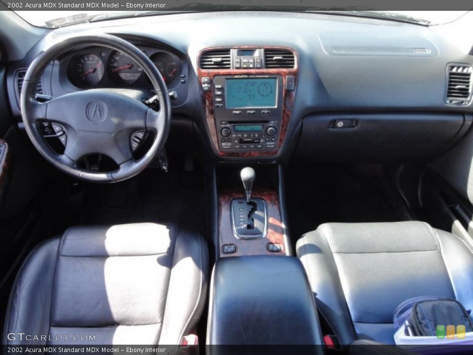 Ebony Interior Dashboard for the 2002 Acura MDX  #46154212