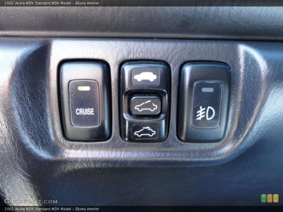 Ebony Interior Controls for the 2002 Acura MDX  #46154869