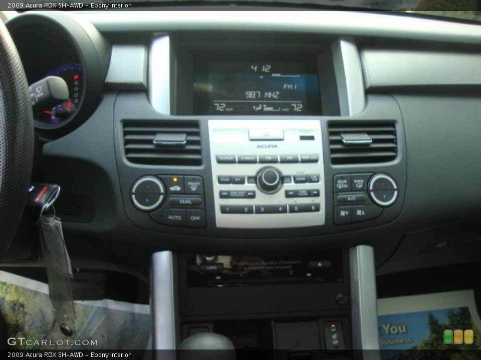 Ebony Interior Controls for the 2009 Acura RDX SH-AWD #46155683