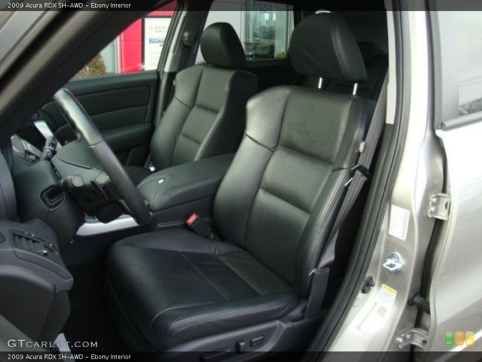Ebony Interior Photo for the 2009 Acura RDX SH-AWD #46155716