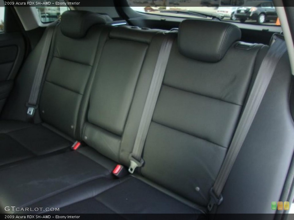 Ebony Interior Photo for the 2009 Acura RDX SH-AWD #46155728