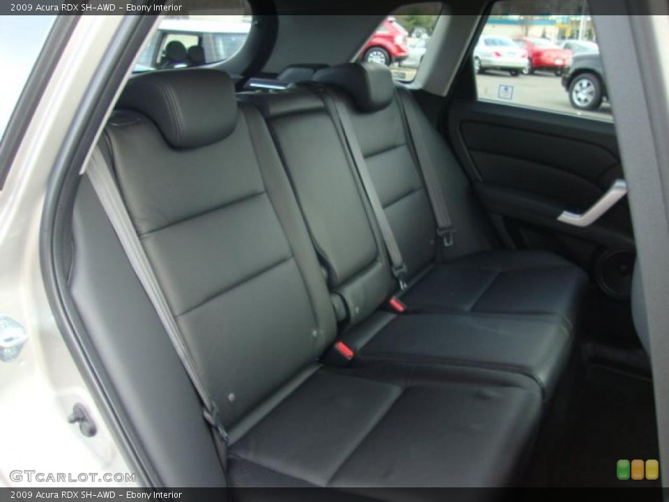 Ebony Interior Photo for the 2009 Acura RDX SH-AWD #46155764