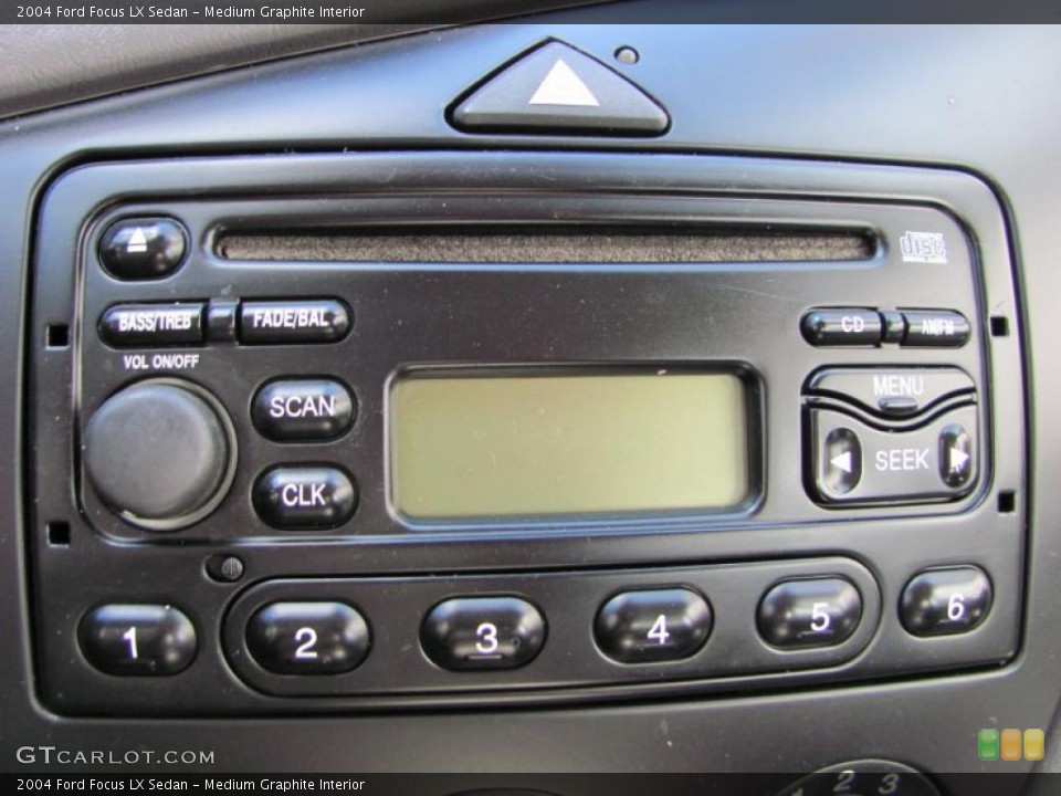 Medium Graphite Interior Controls for the 2004 Ford Focus LX Sedan #46159472