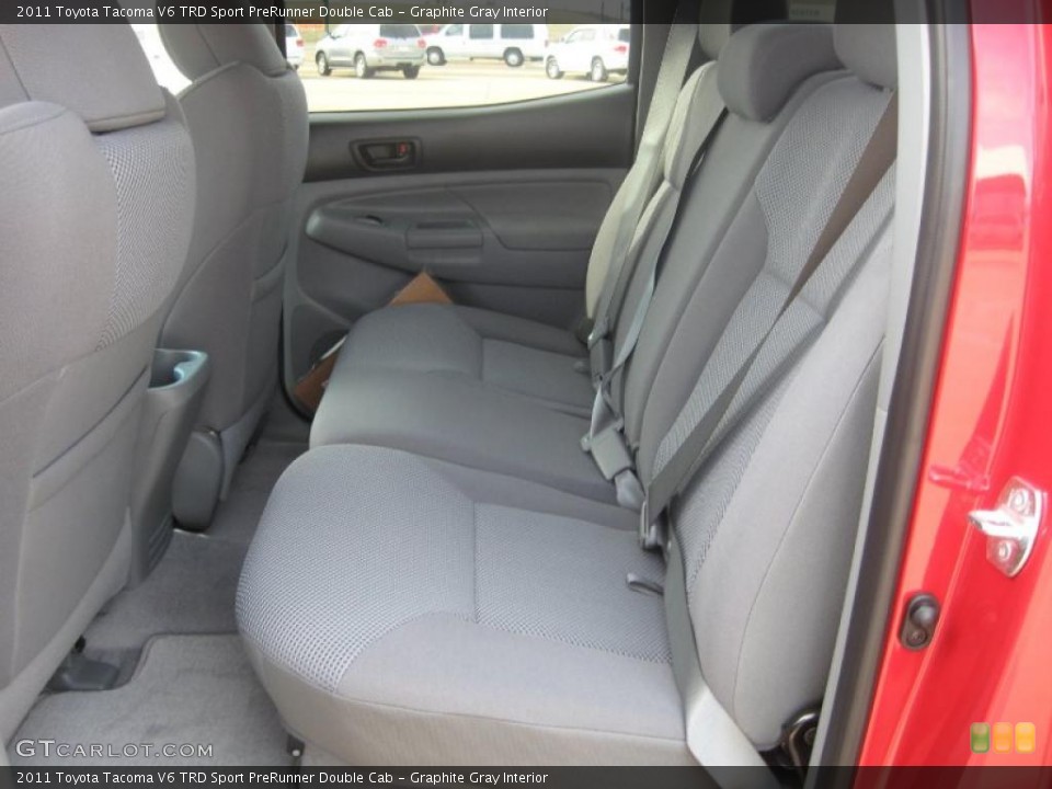Graphite Gray Interior Photo for the 2011 Toyota Tacoma V6 TRD Sport PreRunner Double Cab #46160966